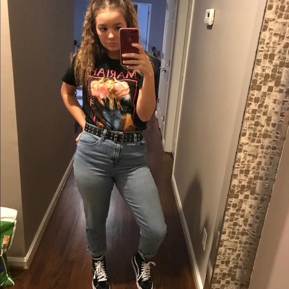 Mariah Carey MARIAH printed T Shirt on Gildan Soft Style - size S - Picture 3 of 5